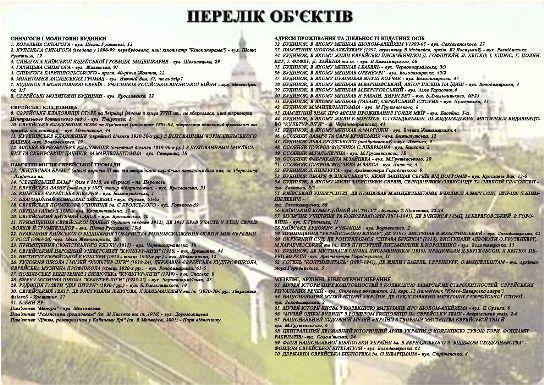 1ПЕРЕЧЕНЬ достопримечательностей